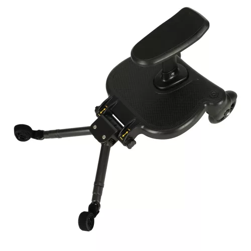 Stroller extension with baby seat, black