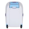 Children's travel bag on wheels hand luggage blue