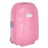 Children's travel bag on wheels hand luggage pink