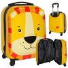 Children's travel bag on wheels lion