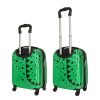 Children's travel bag on wheels crocodile