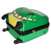 Children's travel bag on wheels crocodile