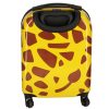 Children's travel bag on wheels giraffe
