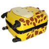 Children's travel bag on wheels giraffe