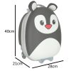 Children's travel bag on wheels penguin