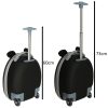 Children's travel bag on wheels penguin