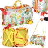 Children's travel bag on wheels octopus