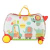 Children's travel bag on wheels octopus