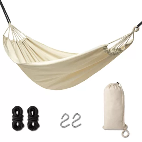 Garden hammock boho 200cm ecru