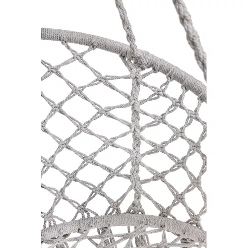 Stork's nest with cushion 60*80*120 gray