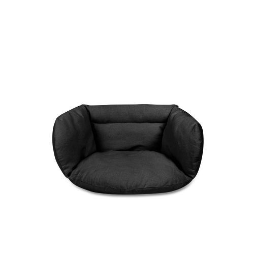 Stork's nest hanging swing cushion soft black