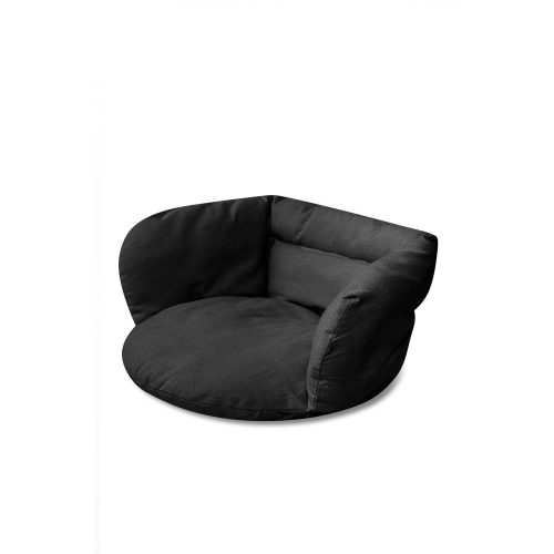 Stork's nest hanging swing cushion soft black