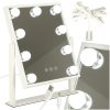 LED sminktükör USB izzókkal 25x30cm