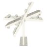LED sminktükör USB izzókkal 30x40cm