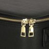 Cosmetic organizer with mirror black