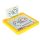 Magnetic Montessori board dots yellow