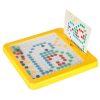 Magnetic Montessori board dots yellow