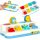 Pop-up animals dexterity game