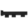 Telescopic extension wall lamp arm 114cm black