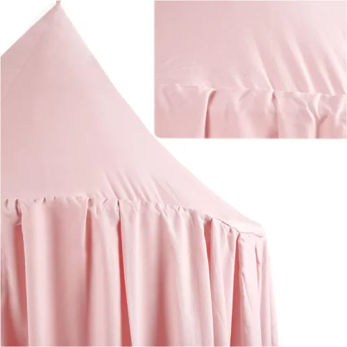 Canopy Curtain Tipi Tent Hanging Light Pink