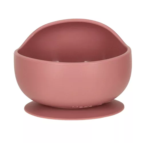 Children's silicone utensils squirrel dark pink