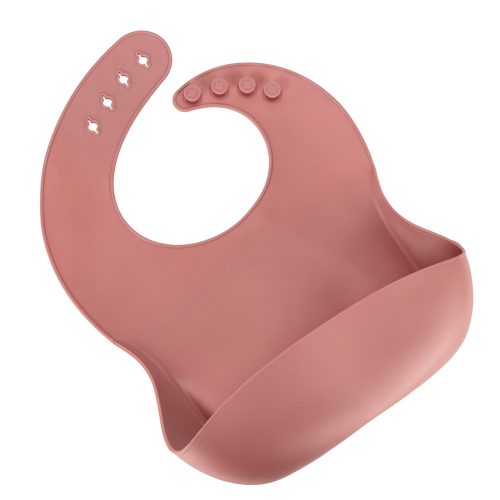Children's silicone utensils squirrel dark pink