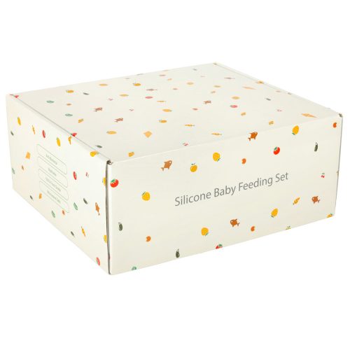 Children's silicone utensils squirrel dark no