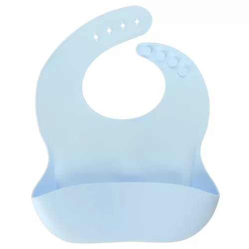 Silicone baby food teddy bear light blue 4pcs