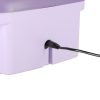 Mini Foldable Portable Washing Machine 12L Purple