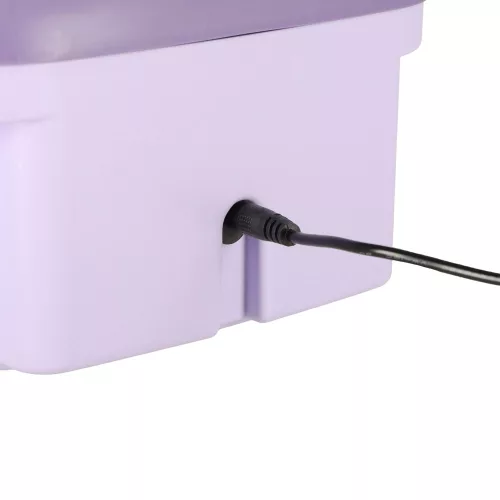 Mini Foldable Portable Washing Machine 12L Purple