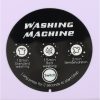 Mini Foldable Portable Washing Machine 12L Purple