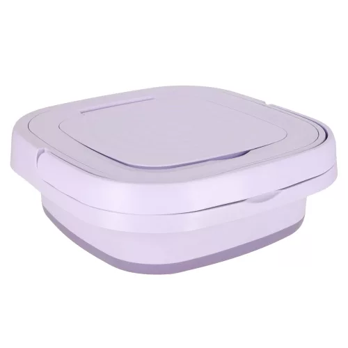 Mini Foldable Portable Washing Machine 12L Purple