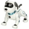 RC robot dog jumps and walks