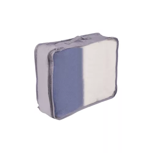 Suitcase Organizers Travel Set 7 Pieces Clothes Storage Accessories Waterproof Bags Makeup Bag Shoe Bag Gray