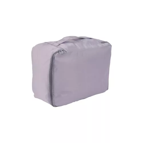 Suitcase Organizers Travel Set 7 Pieces Clothes Storage Accessories Waterproof Bags Makeup Bag Shoe Bag Gray