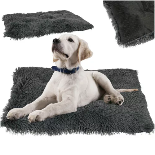 Dog bed mat 65x50cm dark grey
