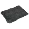 Dog bed mat 65x50cm dark grey
