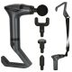 Massage gun with body massage strap