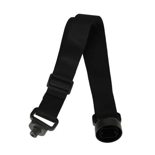 Massage gun with body massage strap