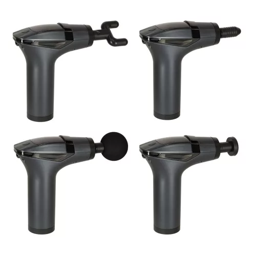 Massage gun with body massage strap