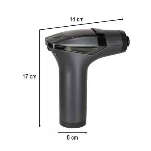 Massage gun with body massage strap