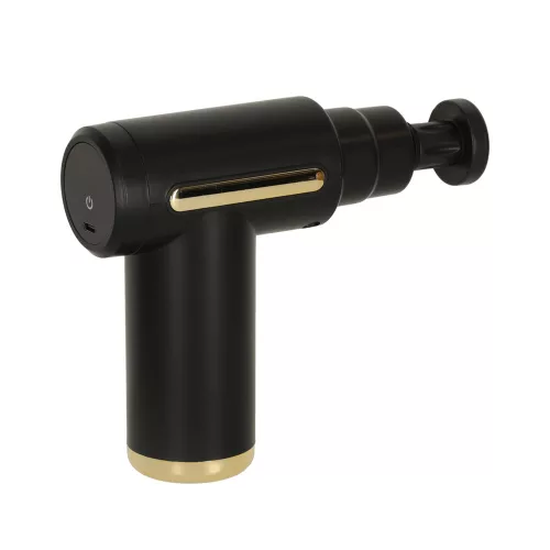 Massage gun massager 4 ends black