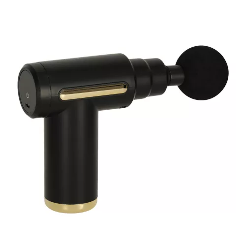 Massage gun massager 4 ends black