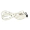Gyerek éjszakai fény szilikon tapintású puha LED USB fehér kutya fekvő