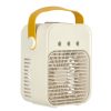 Air conditioning fan humidifier silver