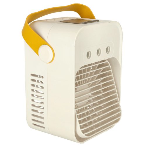 Air conditioning fan humidifier silver
