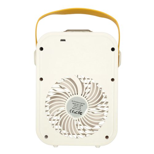 Air conditioning fan humidifier silver