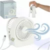 Mini desk fan with USB clip