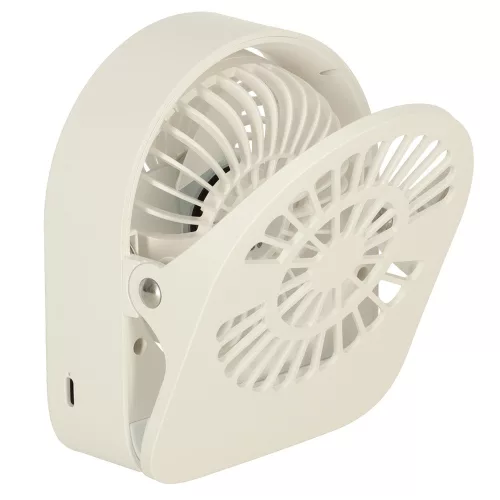 Mini desk fan with USB clip