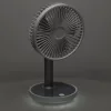 Stand fan on legs, white